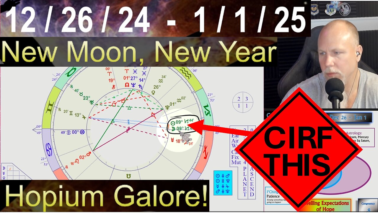 New Moon, New Year! Hopium Galore! CIRF#436: 12/26 - 1/1 2025