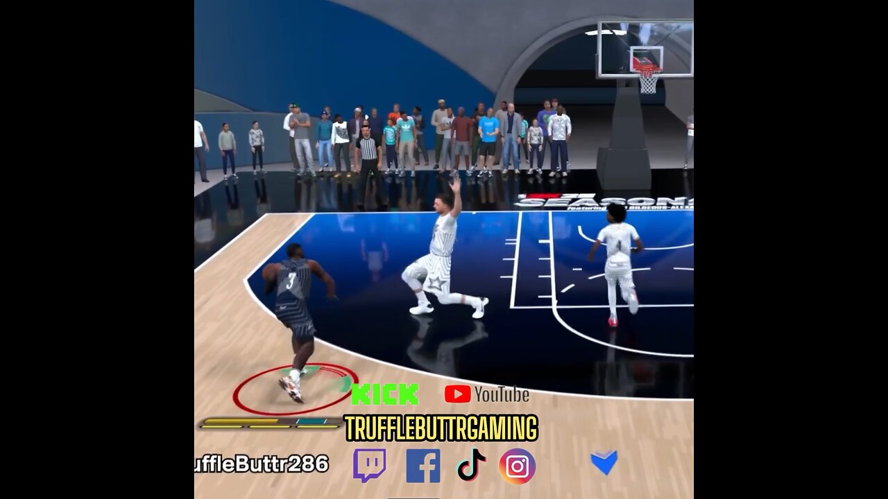 Sheesh 😳😳 #2k #2k25 #nba2k25 #fyp #crossover #gaming #dunk @2K