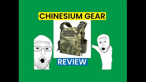 A Nerd’s Unboxing of a Chinese Plate Carrier From Temu