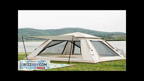 tent 5 ~ 8 people Outdoor Automatic Quick Open Tent Waterproof Camping Review