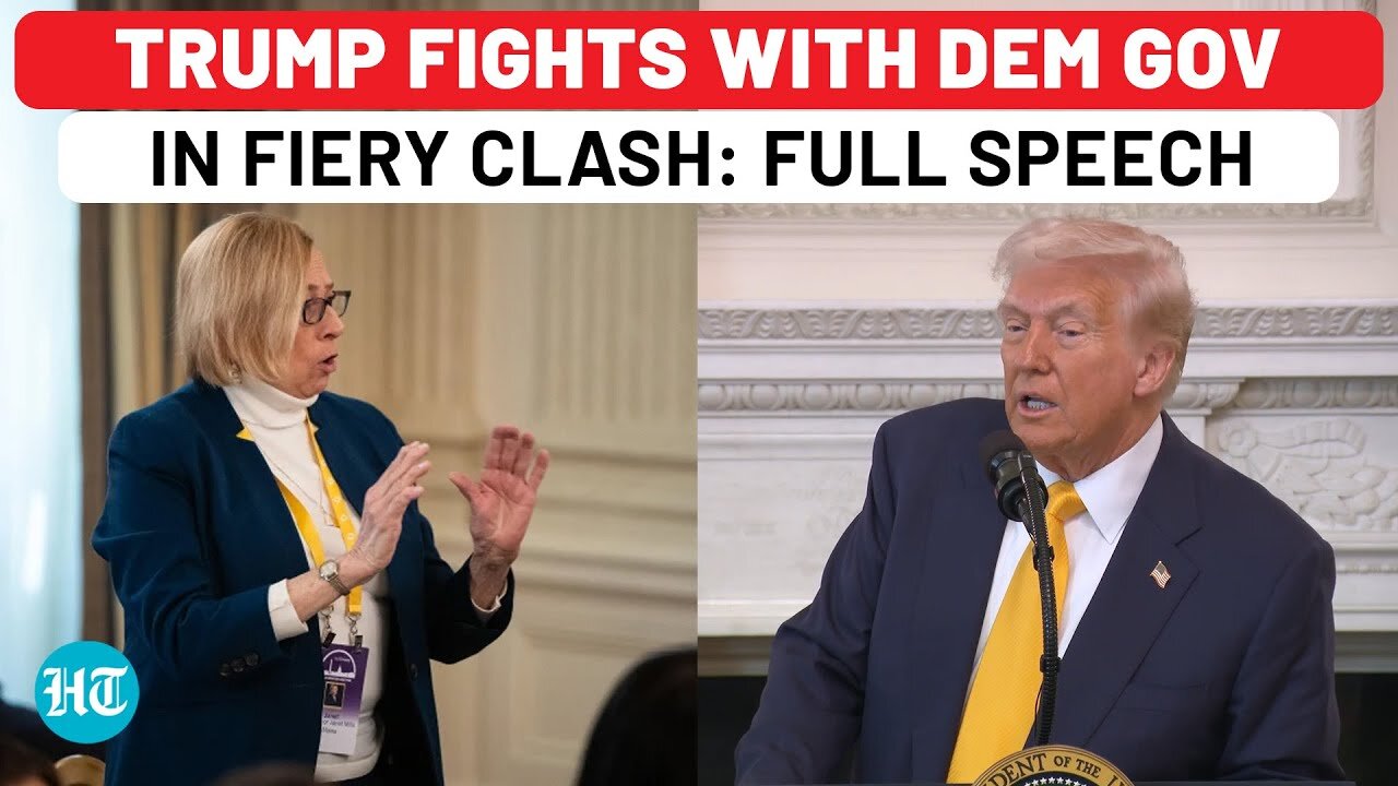 Trump Claps Back at Maine Governor’s Court Threat | Full Speech