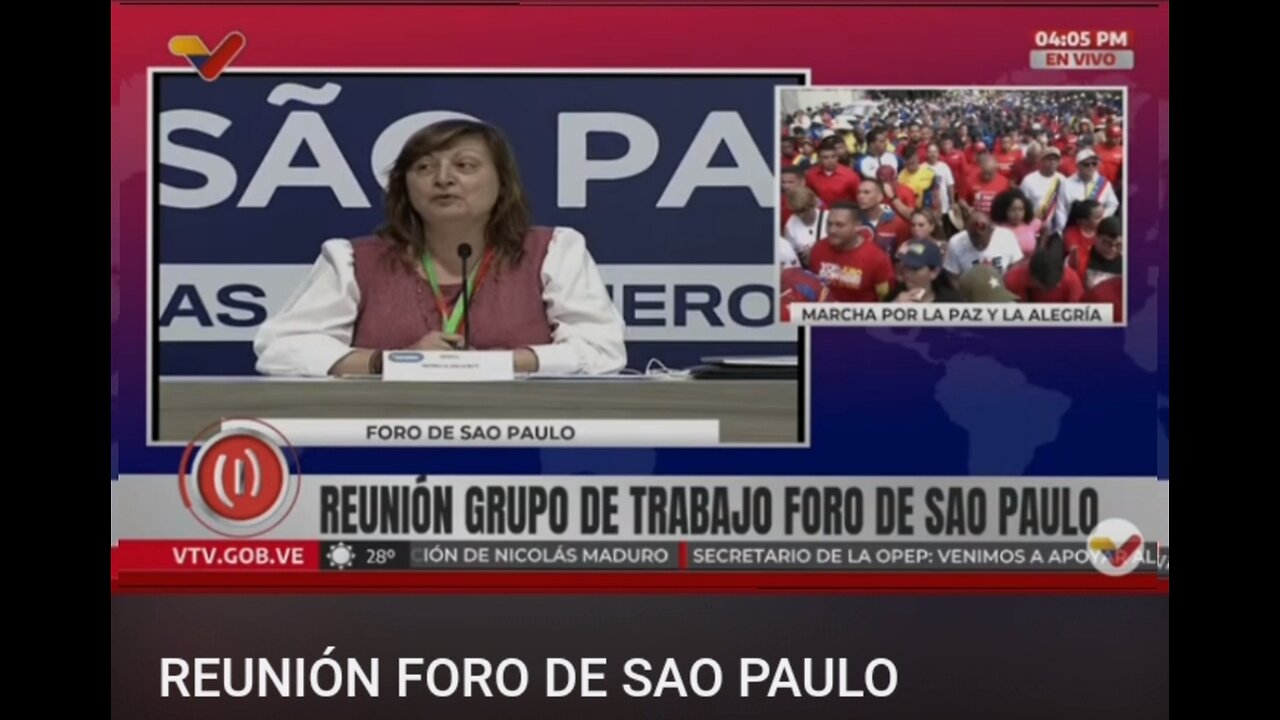 Delegados que participan en la Reunión del Grupo de Trabajo del Foro de Sao Paulo, que se realiza en Caracas, resaltaron que debe permanecer la unión de todas las fuerzas progresistas de izquierda