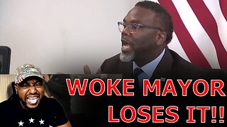 WOKE Chicago Mayor LOSES HIS MIND As Reporters GRILL HIM On BUDGET CRISIS And Violent Teenagers!