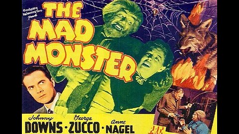 George Zucco THE MAD MONSTER 1942 Mad Doctor Creates Giant Werewolf Monster FULL MOVIE in HD