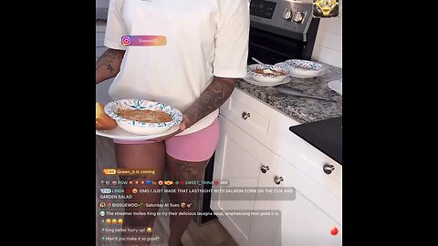 Suewoo cooked some lasagna soup but some of the kids wasn’t please about eating it.🤦🏾‍♀️