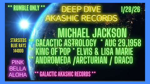 MICHAEL Jackson & Galactic Astrology * Elvis & Lisa Marie * DRACO System * 3IATLAS