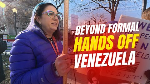 Hands Off Venezuela | Do They Even Know What They Are Protesting?
