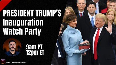 LIVE | Trump's Inauguration