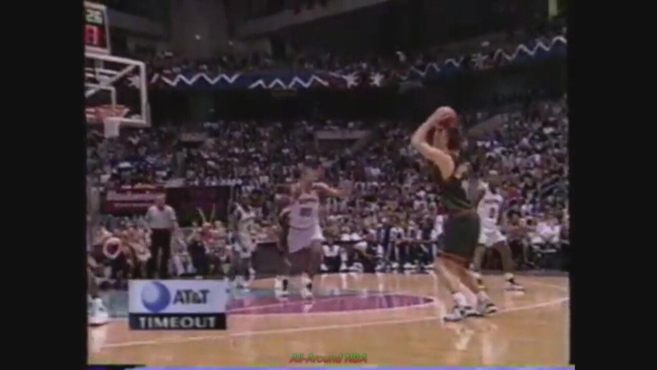 Detlef Schrempf 21 Points 5 Ast @ Spurs, 1997-98.