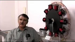 Free Energy: John Bedini 20 Pole Motor Generator The Future of Energy!