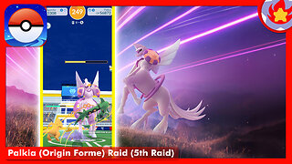 Palkia (Origin Forme) Raid (5th Raid) | Pokemon GO