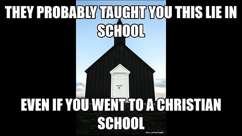 While The Church Slumbered