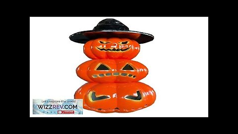 Fiberglass Painted Pumpkin Witch Set for Amusement Park Halloween and Christmas Decoration Review