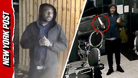 UK train stabbing suspect spotted storming into barbershop with knife one day before mass attack