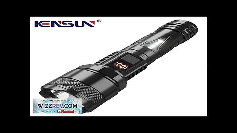 High Power Long-range Lantern Super Bright LED Flashlight USB Rechargeable Tactical Torch Review