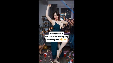 Didn’t get the invite, but the confetti said otherwise 🎊