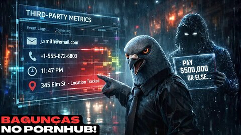 📰Pornhub na chantagem: quando “dados de analytics” viram arma de extorsão