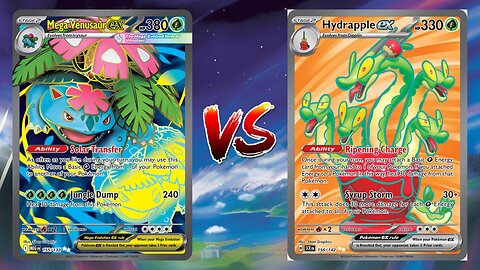 Pokemon TCG Live Mega Venusaur EX Ogerpon EX VS Hydrapple EX Meganium!!