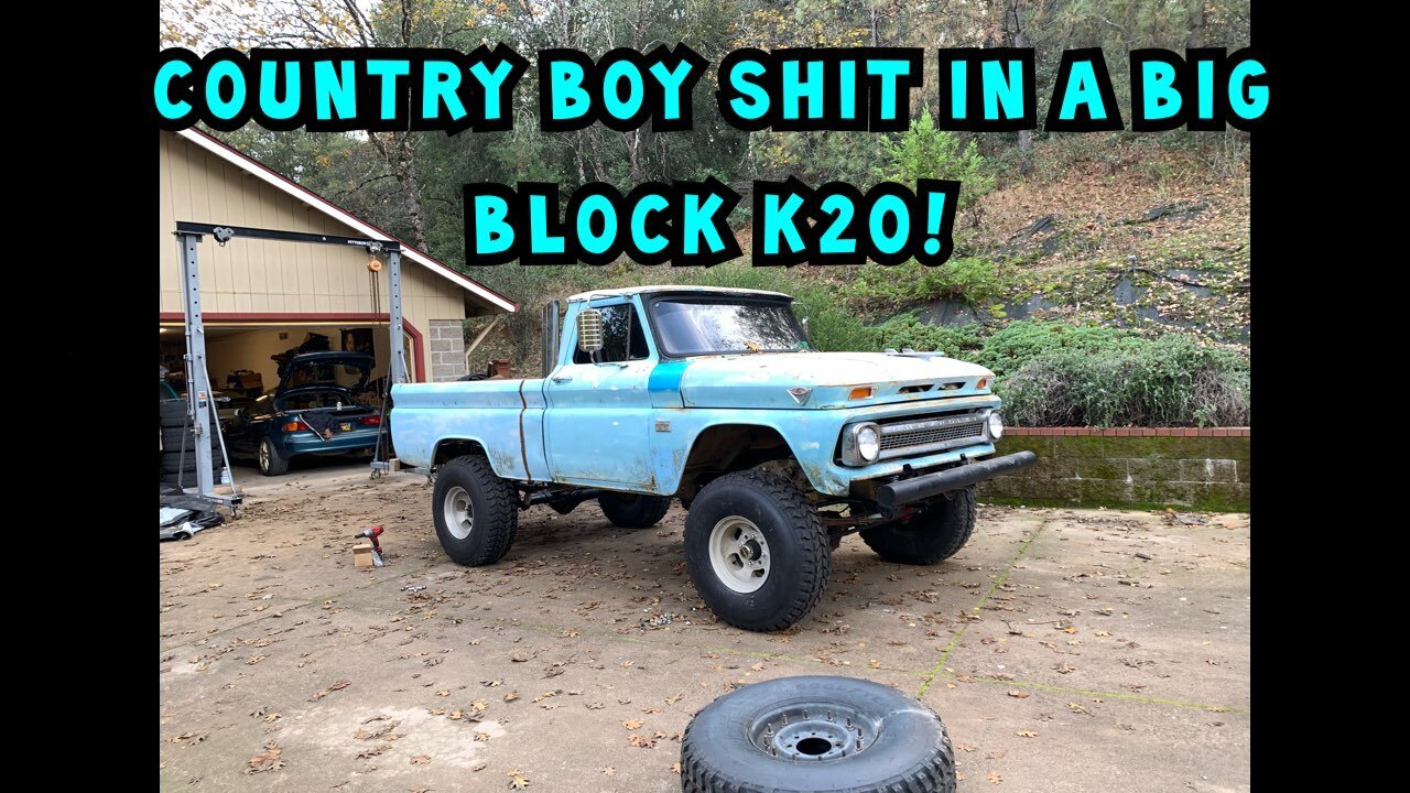 Country Boy Shit in the K20!