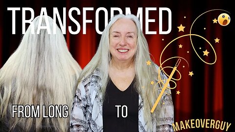 Should I Cut My Long Gray Hair? Watch My Bold Makeover!