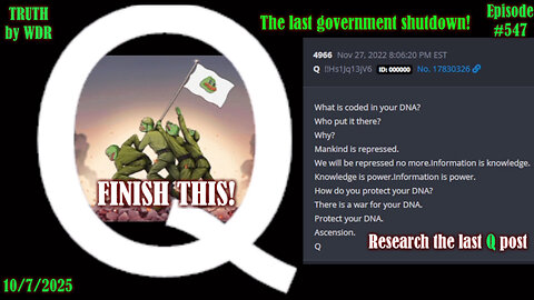 FINISH THIS! - TRUTH by WDR - Ep. 547 - Music Video Preview