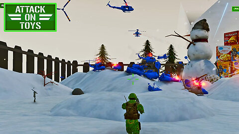 Settling A Border Dispute! Attack On Toys