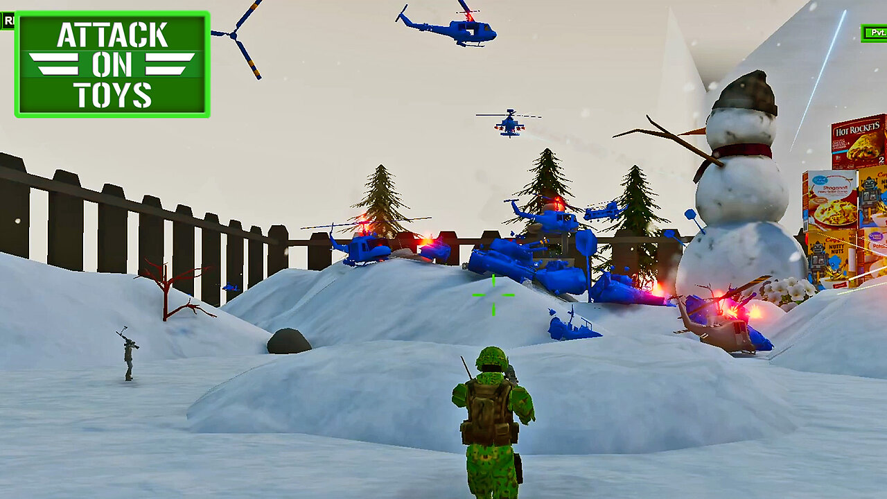 Settling A Border Dispute! Attack On Toys