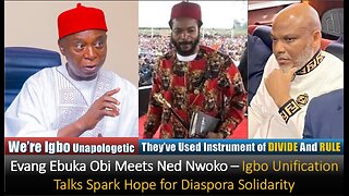 Evang Ebuka Obi Meets Ned Nwoko – Igbo Unification Talks Spark Hope for Diaspora Solidarity