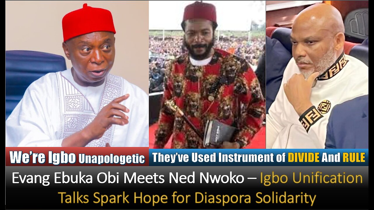 Evang Ebuka Obi Meets Ned Nwoko – Igbo Unification Talks Spark Hope for Diaspora Solidarity
