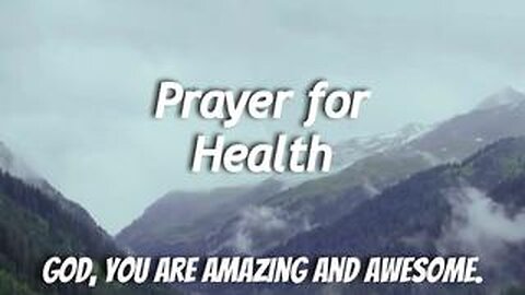 Prayer for Health