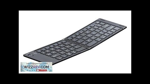 Two-Fold bluetooth Keyboard Magnetic Closure Portable Mini bluetooth Keyboard Rechargeable Review