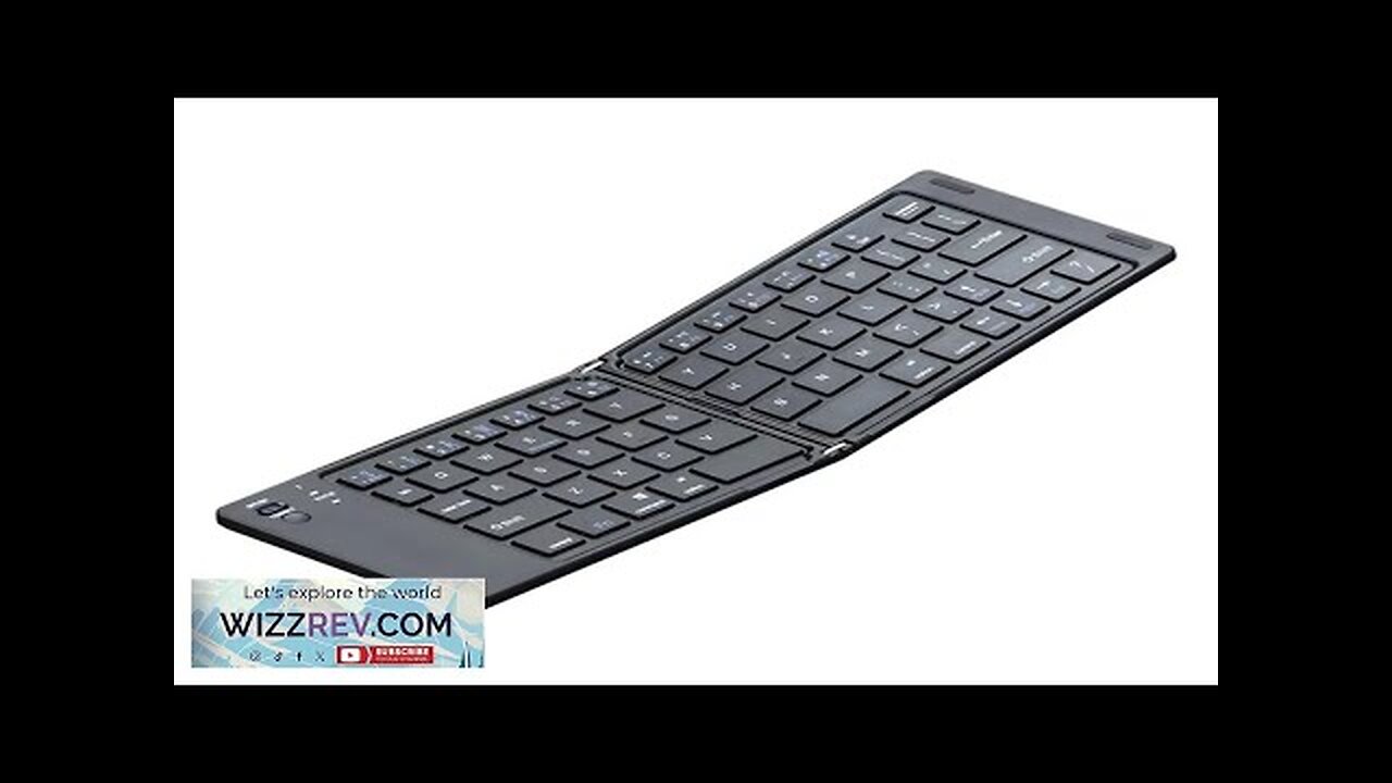 Two-Fold bluetooth Keyboard Magnetic Closure Portable Mini bluetooth Keyboard Rechargeable Review