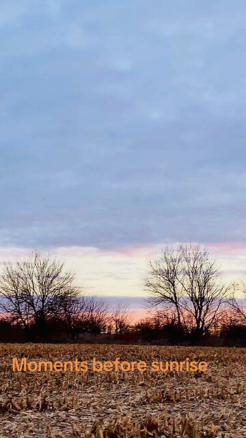 You just can’t beat a Sunrise in the Midwest.