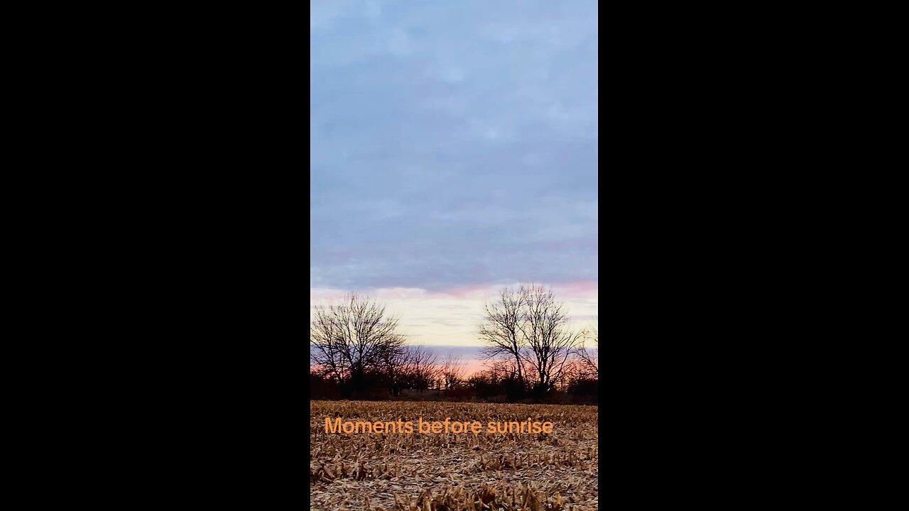 You just can’t beat a Sunrise in the Midwest.