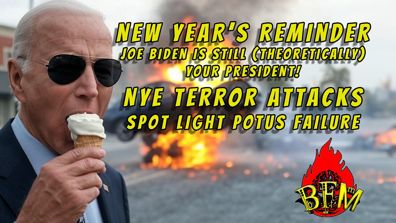 🔥🚨 18 Days to MAGA Victory! Biden's Last Stand: New Year's Terror Attacks Uncovered! 😂🇺🇸🎙