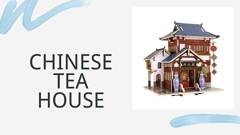 Chinese Style Tea House | 3D Puzzle