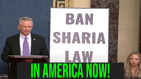 “BAN SHARIA LAW NOW Tommy Tuberville Drops Truth Bomb in Senate”