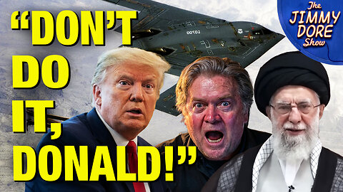 Steve Bannon DESPERATE To Pull Trump Back From The Brink Of Iran War! w/ Max Blumenthal