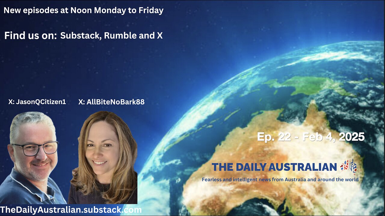 The Daily Australian Radio Show Ep 22