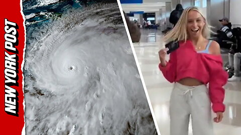 Idiot influencer brags about flying to Jamaica during deadly Hurricane Melissa