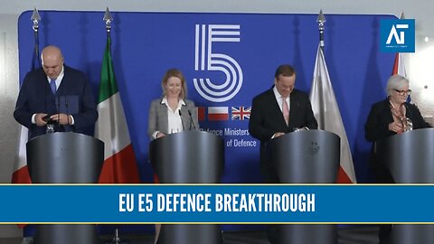 E5 Defence Pact: Kaja Kallas & EU Allies Unveil New Security Roadmap | Europe Politics | AT World