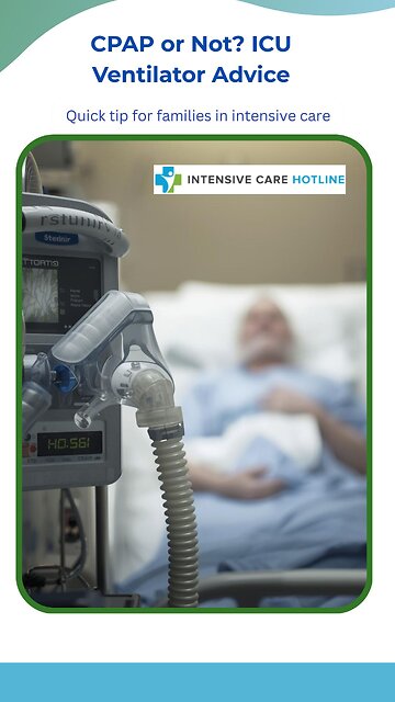 CPAP or Not? ICU Ventilator Advice