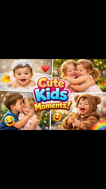 Cute Kids funny moments in home