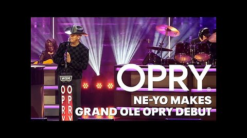 NE-YO Makes His Grand Ole Opry Debut!