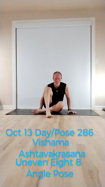 Vishama Ashtavakrasana / Uneven Eight 8 Angle Pose