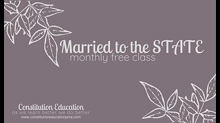 Married to the State
