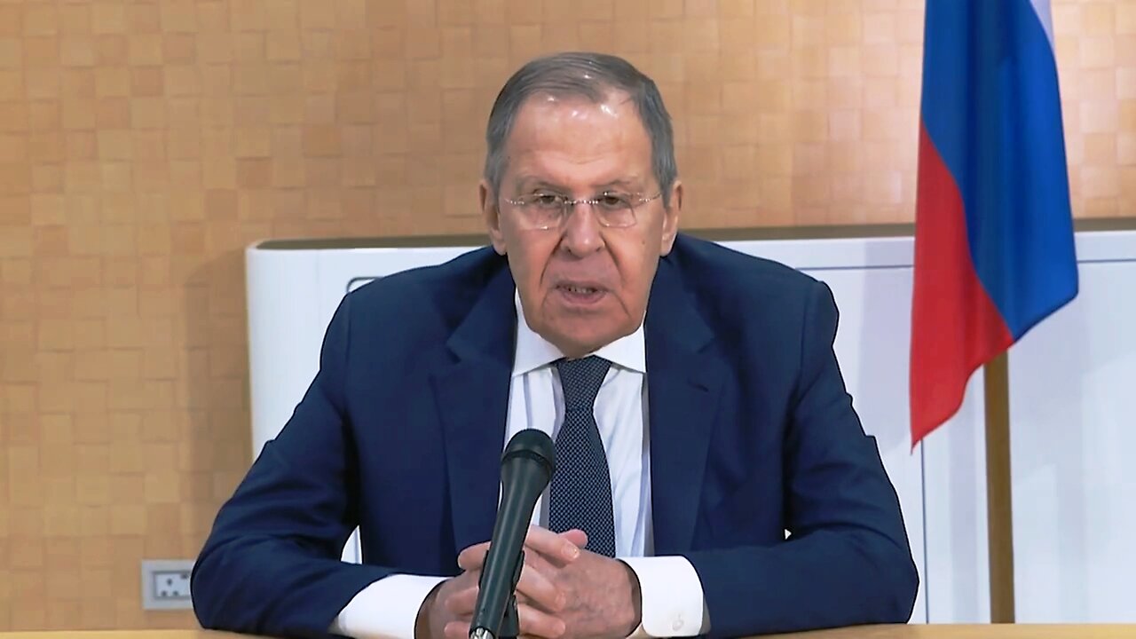 LAVROV - The discussion about peacekeeping forces is empty talk