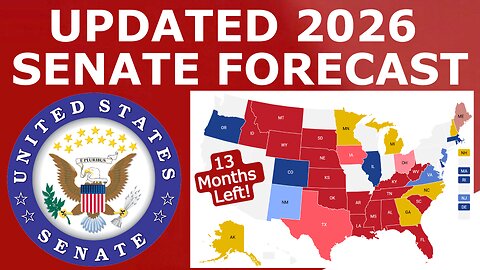 Updated 2026 Senate Map Prediction (October 7, 2025)
			