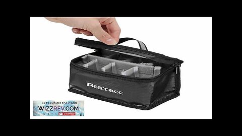 Realacc Fireproof Waterproof Lipo Battery Safety Bag(155x115x90mm) With Luminous Handle Review