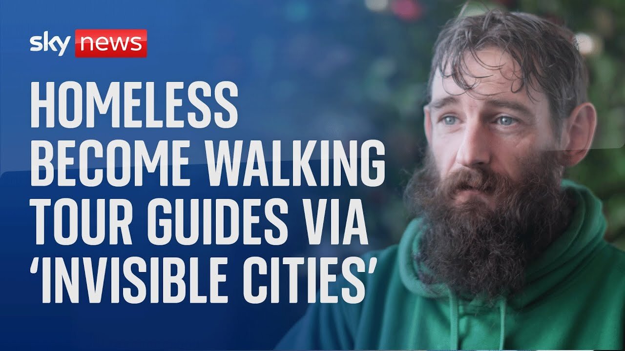 People who have experienced homelessness become walking tour guides